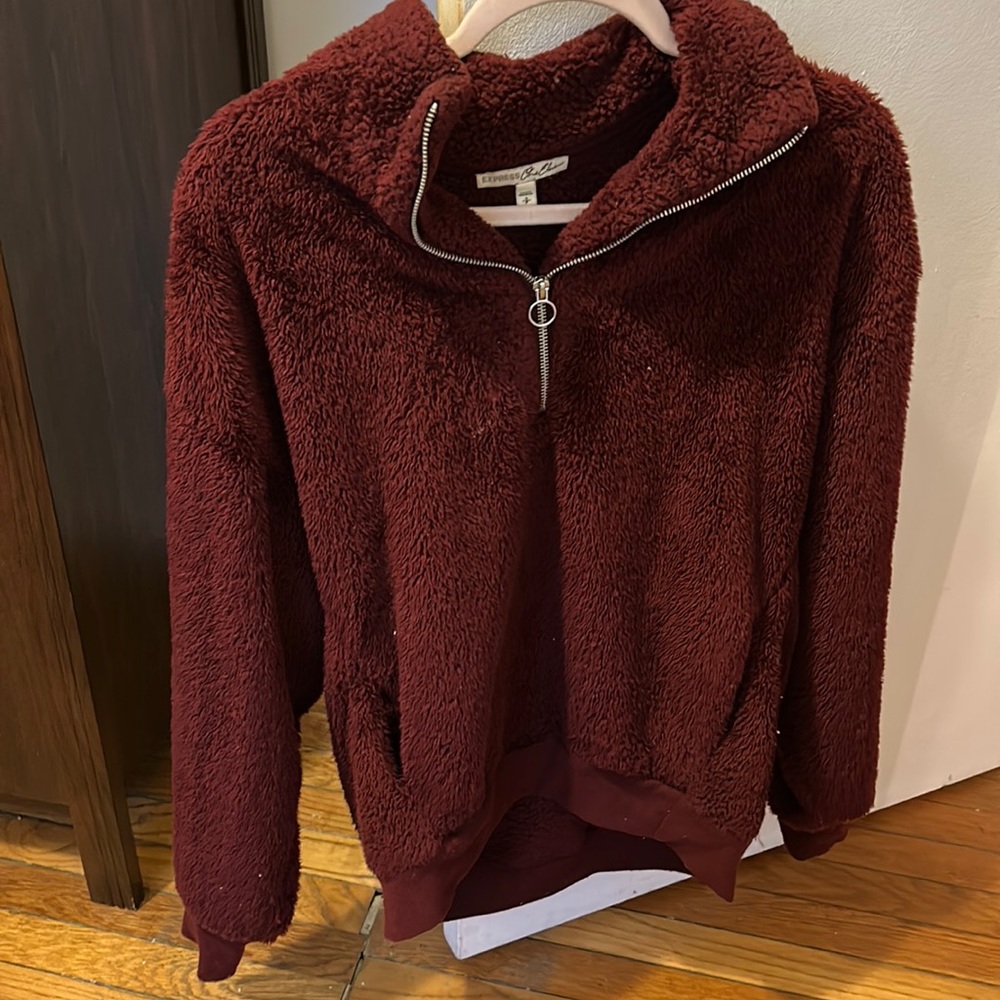 Express Fur Pullover, gently used, metal intact, very warm and fuzzy